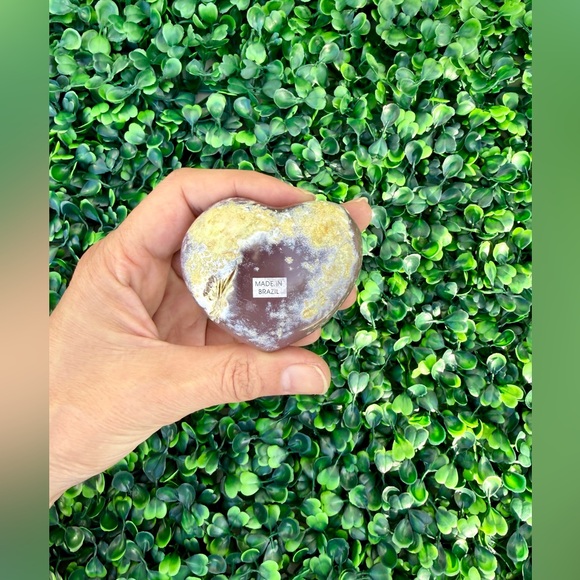 Druzy Agate Heart - Picture 3 of 6